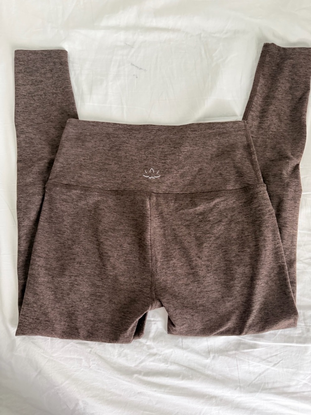 Beyond Yoga Leggings High-Waist Space Dye Brown